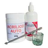 Kit Resina Acrílica Para Conserto Carcaças De Notebook 150g