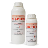 Kit Resina Ciapoxi Cura Super Rápida Top Importada 1 5kg