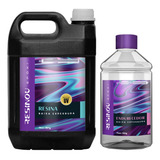 Kit Resina Epoxi Transparente Cristal Para Mesa Madeira 3 Kg