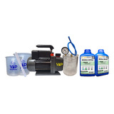 Kit Resinagem Desaerador Zero Bolhas Vr200 3kg P resina