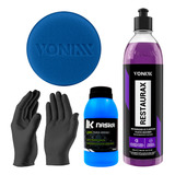 Kit Restaurador Protetor Plástico E Painel Restaurax Vonixx