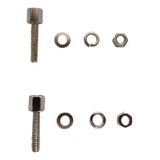 Kit Retenção Db9 Db15 Kit Fêmea Longo Rosca 13mm 10 Kits
