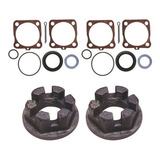 Kit Retentor Roda Porca Ponta Eixo Traseiro Vw Fusca Moderno