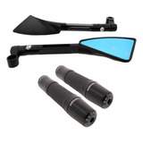 Kit Retrovisor Esport Tomok Manopla C Peso Xj6 Hornet Mt
