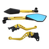 Kit Retrovisor Manete Esportivo Fazer Ys 250 2010 2013 2015