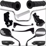 Kit Retrovisor Manopla Manete Guidão Factor 125 K E 2009 15