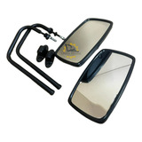 Kit Retrovisores Retroescavadeira Randon Rk406b Completo