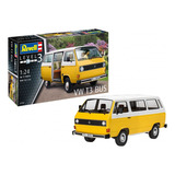 Kit Revell Kombi Volkswagen T3 Bus 1 24 77 Peças 07706