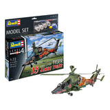 Kit Revell Model Set Eurocopter Tiger 1 72 Completo 63839