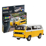 Kit Revell Model Set Kombi Vw T3 Bus 1 24 Completo 67706