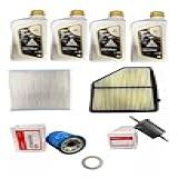 Kit Revisão 0w20   Filtros Honda Hrv 2016 A 2022 Original