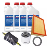 Kit Revisão 4l Óleo 5w30 E Filtros Corsa 2006 2007 2008 Gm