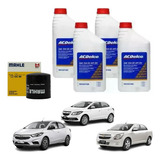 Kit Revisao 4l Oleo 5w30 Semissintetico Filtro Corsa Onix