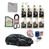Kit Revisao 80 Mil Km Honda Civic 2 0 2017 A 2021 Oleo 0w20 