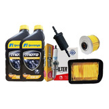 Kit Revisao Completo Factor 150 125 Troca Oleo Filtros Vela