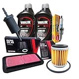 Kit Revisão Completo Fazer 250 2018 2023 Oleo Yamalube 10w40