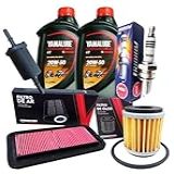 Kit Revisão Completo Fazer 250 2018 2023 Oleo Yamalube 20w50