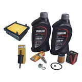 Kit Revisão Fazer 250 2016 2017 Óleo Yamalube Filtros Vela