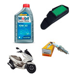 Kit Revisao Filtro Ar Oleo E Vela Ngk Honda Pcx 2019 2023