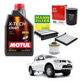 Kit Revisão Motul 5w30 L200 Triton 3 2 2014 2015 2016 2017