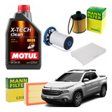 Kit Revisão Motul 5w30 Toro Diesel 2016 2017 2018 2019 2020
