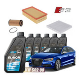 Kit Revisão Troca De Óleo Audi S3 2.0 2013 2014 2015 2016