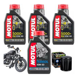 Kit Revisão Troca Óleo Motul Hiflo Harley Sportster 883 1200