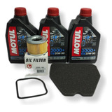 Kit Revisão Troca Óleo Motul Honda Cb 400 450 Filtro 161