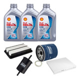 Kit Revisão Troca Óleo Shell Filtros Hb20 1 0 2018 2019