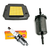Kit Revisão Vela Ngk E Filtro Honda Biz 125 2011 2019