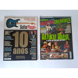 Kit Revistas Guitar Player Especial Modern Drummer Brasil