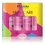 Kit Rhenuks Skin Care Rosa Mosqueta 4 Produtos