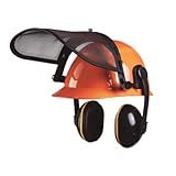 Kit Roçador Camper Capacete Protetor Auditivo E Tela Protetora Ca34414