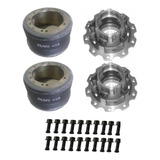 Kit Roda Raiada Para Roda Disco Carretas 2 Rolamentos Grande