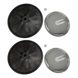 Kit Rodas Com Calotas E Travas Hd585 Karcher Original