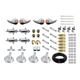 Kit Rodoar 2x2 3 4 Toco Caminhao Universal Sem Painel Top Ar
