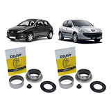 Kit Rolamento Eixo Traseiro C Bucha 47mm Peugeot 206 99 A 10