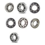 Kit Rolamento Motor Cambio Balanceiro Embreagem Titan Cg 150