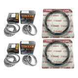 Kit Rolamento Retentor Roda Dianteira S10 Blazer 4x2 95 11