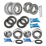 Kit Rolamento Roda Diant E Tras Vw Kombi Clipper Carat 78 