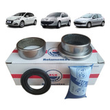 Kit Rolamento Suspensao Traseira Peugeot 206 207 Eixo 47mm