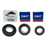 Kit Rolamentos Retentor Lavadora E Lava E Seca Samsung Skf