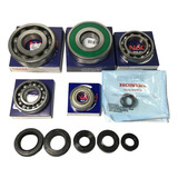Kit Rolamentos Retentores Rol Vir Motor Cg 125 Titan Fan 00 08