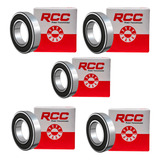 Kit Rolamentos Rodas Titan Fan 150 2004 À 2015 Rcc