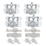 Kit Roldana E Guia Porta Correr De Guarda roupa 50kg 2portas