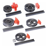 Kit Roldanas Metalon Quad Retang E Oblongo