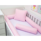 Kit Rolinhos Para Berço 04 Peças Menina