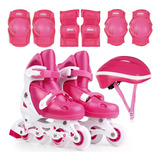 Kit Roller Rosa Joelheira