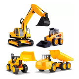 Kit Roma Workers C Escavadeira Carregadeira Caçamba Trator