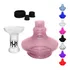 Kit Rosh Ceramica Vaso Aladin Vidro Borracha Hookah Narguile